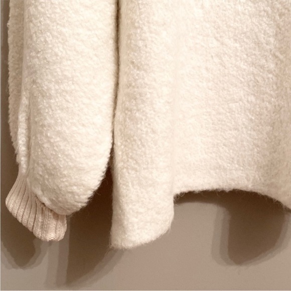 Free People Milo Tunic Sweater in Evening Cream Off White NWT XL - Picture 10 of 12